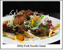 Text Box:  BBQ Pork Noodle Salad